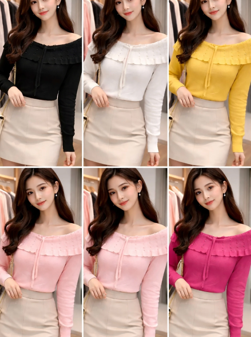 Blusa Modal Pérola Tamanho U *Pacote: 28 R$
