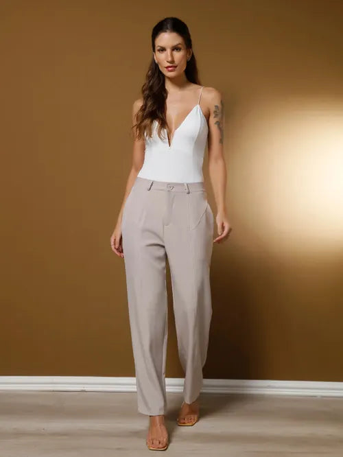 Calça Reta Alfaiataria XY-570 *Atacado: R$ 63