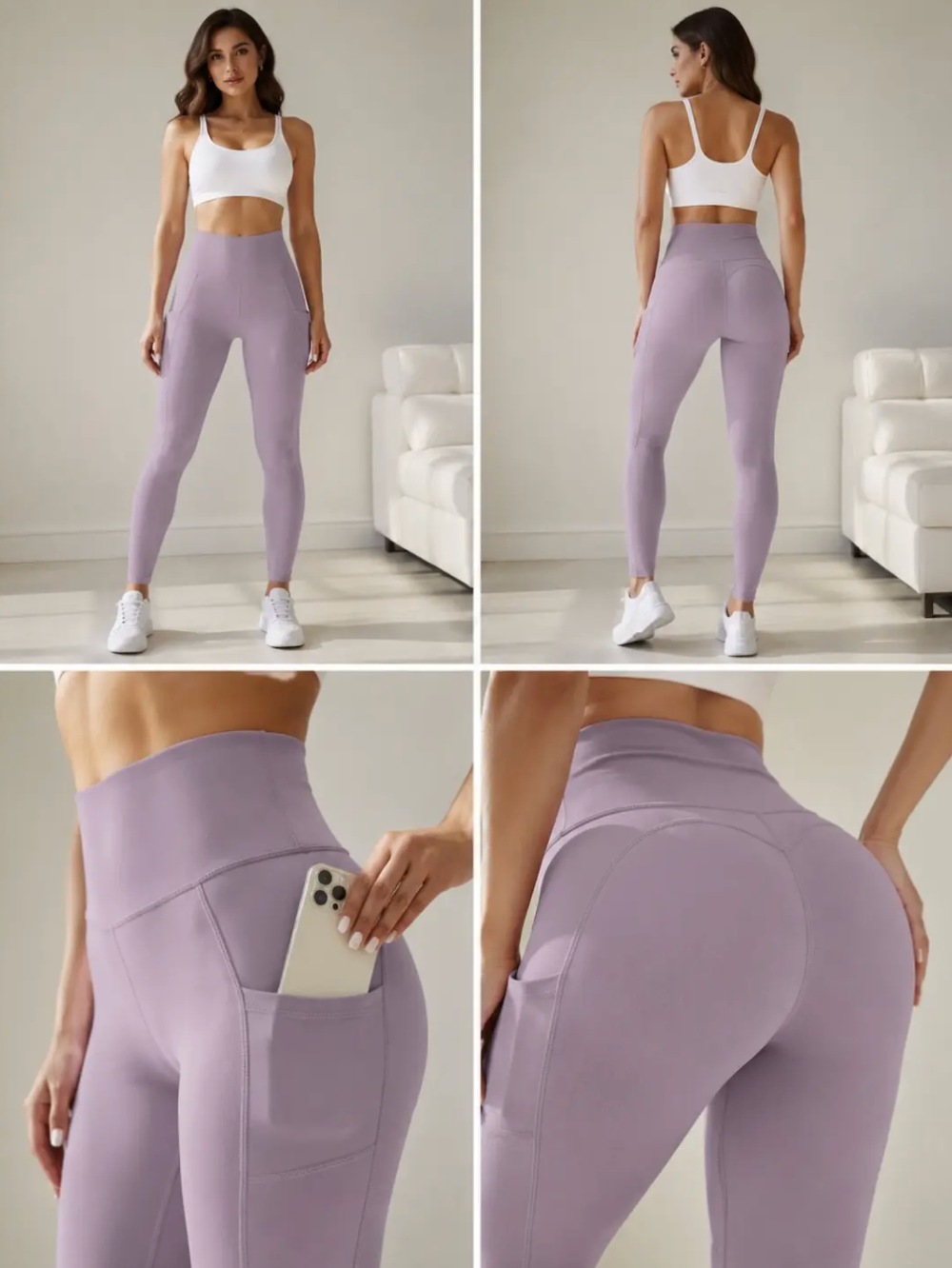 Calça Legging Poliamida P/M G/GG Cod#6226 Academia *Pacote: R$ 38