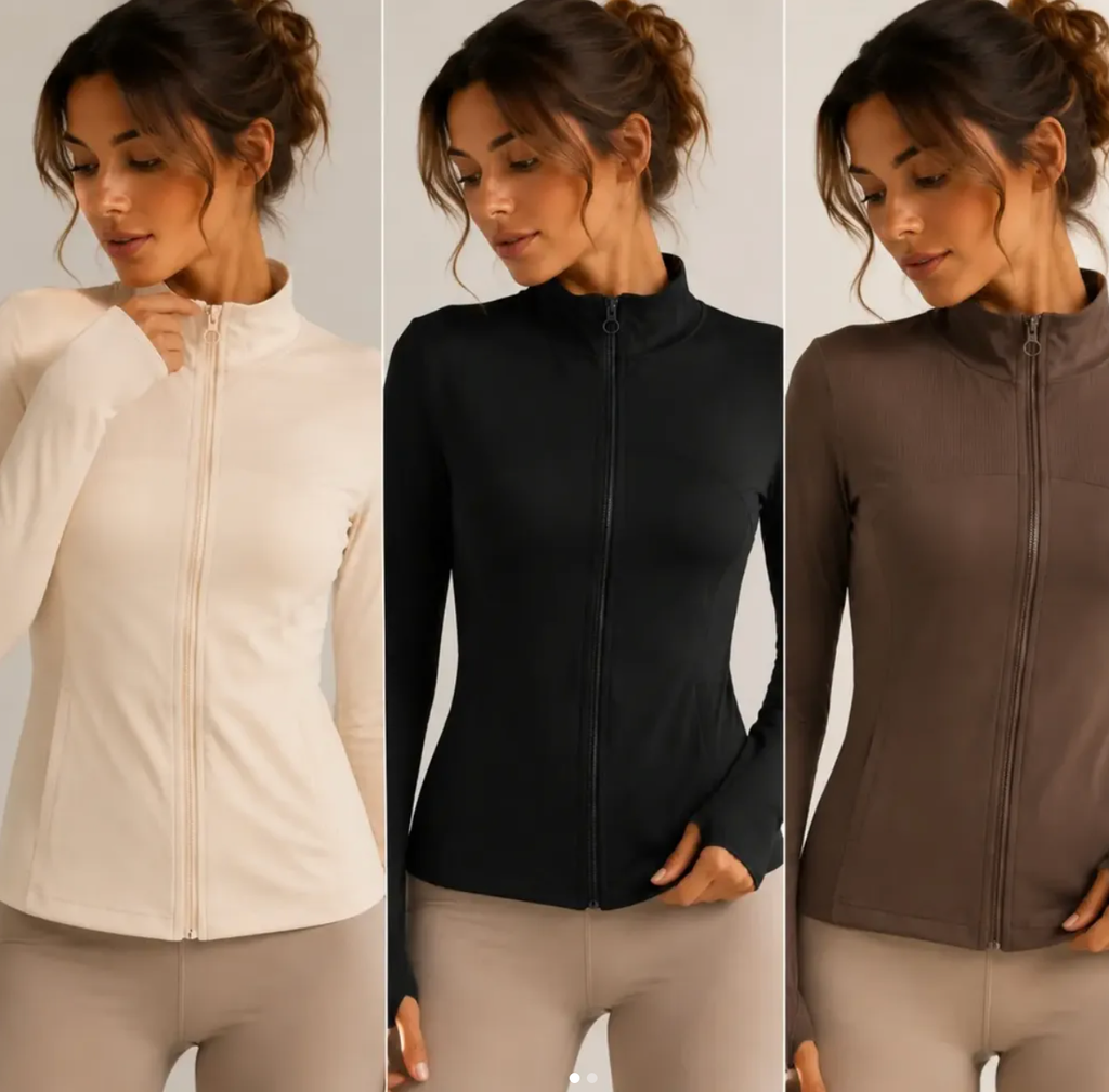 Jaqueta Lululemon Poliamida P/M G GG #F2006 *Pacote: R$ 50 *Atacado: R$ 60