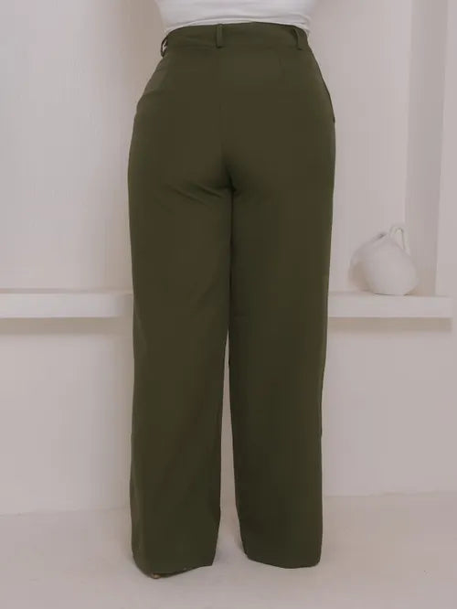 Calça Pantalona Plus Size XY-579 *Atacado: R$ 58