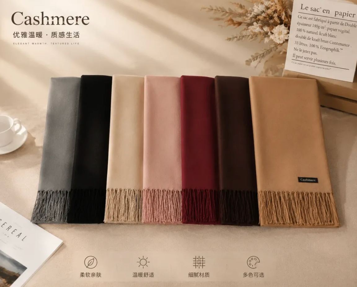 Lenço Cachecol Liso Inverno 70x180cm  *Pacote: R$ 20 *Atacado: R$ 25