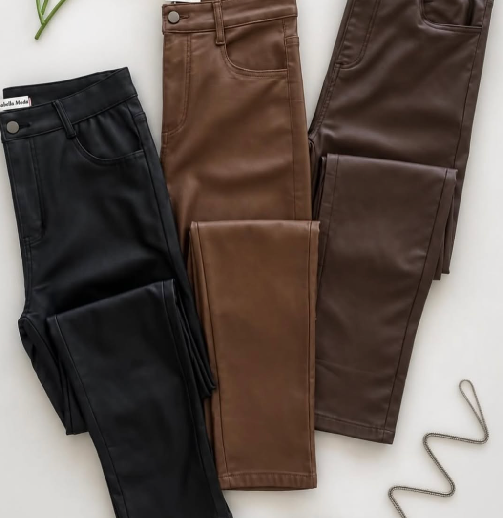 Calça Resinada P/M G/GG *Pacote: R$ 60 *Atacado: R$ 70