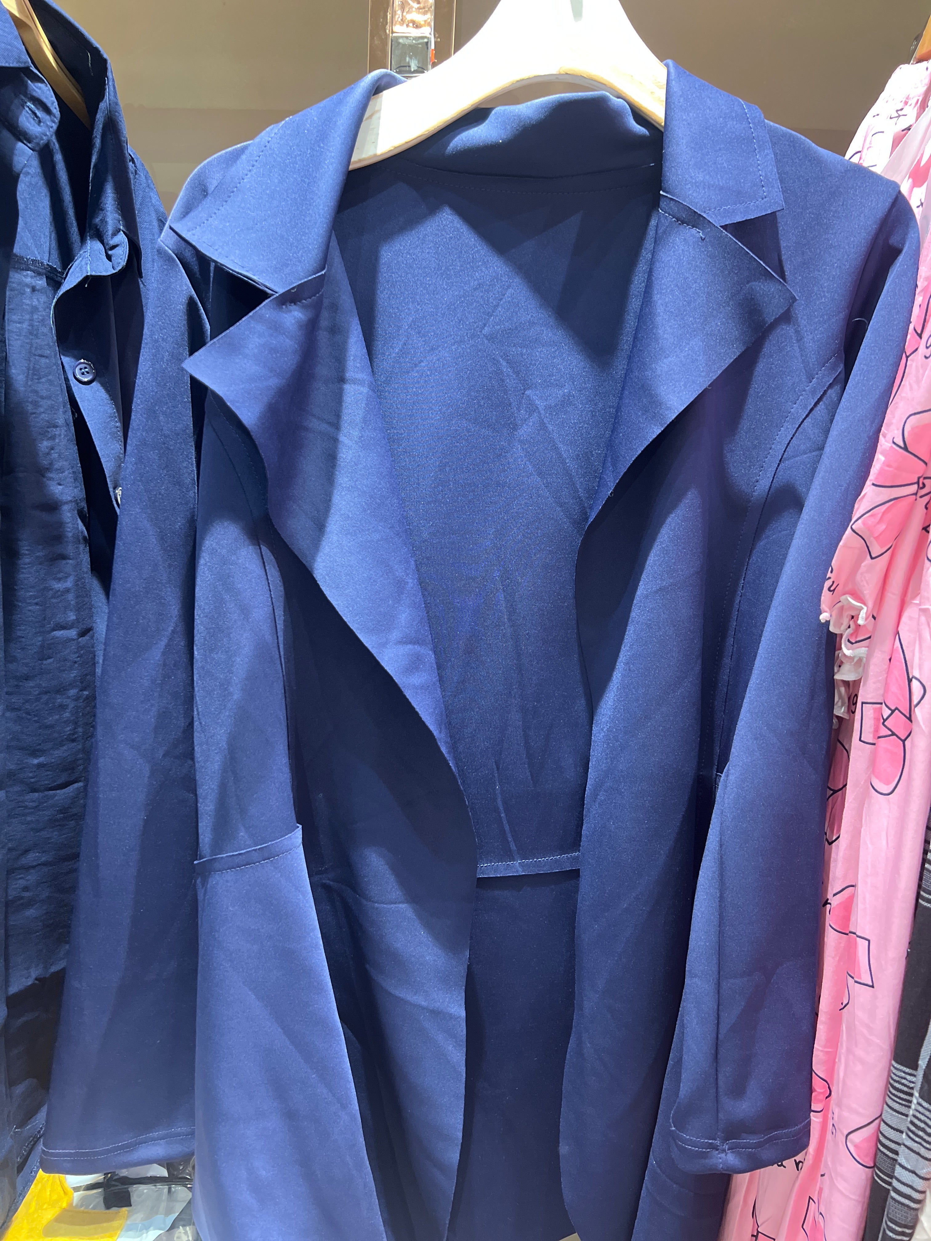 Limpa Estoque Amostra-Blazer Suplex Azul tamanho GG-R$40,00