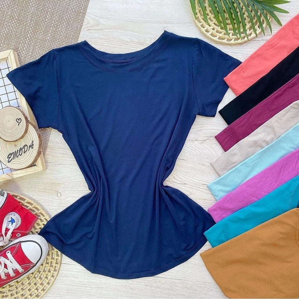 Tshirt Lisa Biscolayca FF-TSH-017 *Pacote: 12 R$ *Atacado: R$ 15