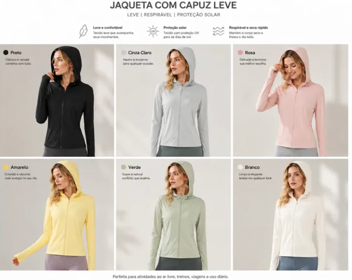 Jaqueta Lululemon Poliamida Academia F2003 P M G *Pacote: R$ 50