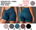 Short Poliamida Canelada 10CM Academia P/M G/GG SHT-PA (5780) *Pacote: 28 R$