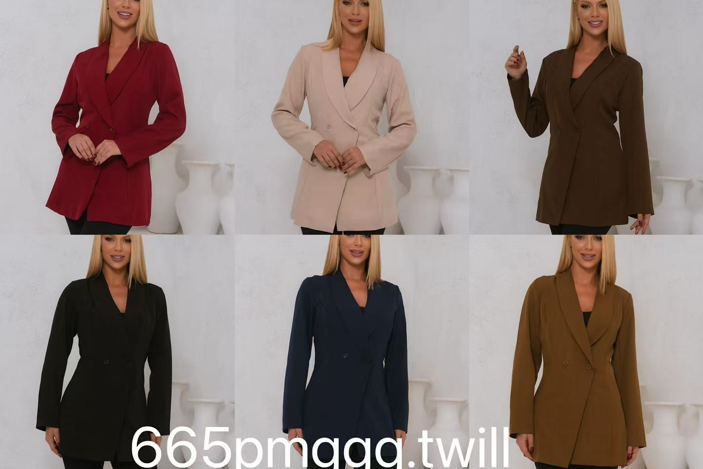 Blazer Feminino Twill Inverno XY-665 *Pacote: R$ 65 *Atacado: R$ 75