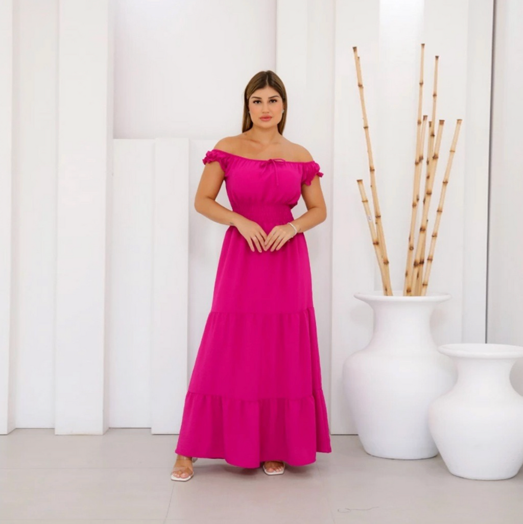 Vestido V01 Duna FF-VES-001 *Pacote: R$ 40 *Atacado: R$ 50