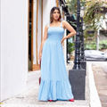 Vestido Longo de Alça Duna FF-VES-011 *Pacote: R$ 50 *Atacado: R$ 55