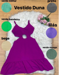 Vestido Curto Buraco Barriga Duna FF-VES-019 *Pacote: R$ 25 *Atacado: R$ 25