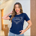 Tshirt Gratidão Coração Biscolayca FF-TSH-008 *Pacote: R$ 12 *Atacado: R$ 15