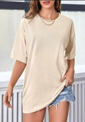 Tshirt Liso Oversize Biscolayca FF-TSH-013 *Pacote: R$ 18 *Atacado: R$ 20