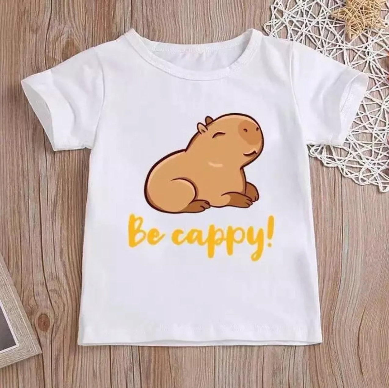 Tshirt Capivara Be Cappy Biscolayca FF-TSH-030 *Pacote: R$ 12 *Atacado: R$ 15