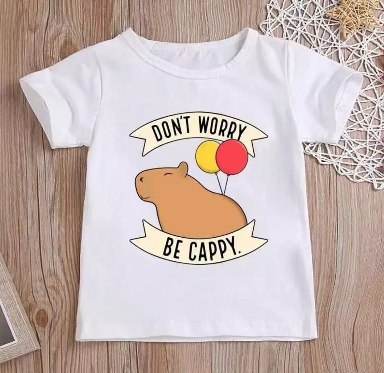 Tshirt Capivara Dont Worry Biscolayca FF-TSH-031