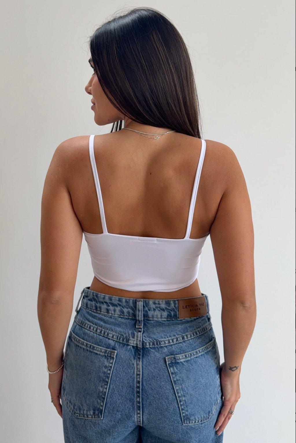 Cropped Suplex Feminino Alça Fina FF-CROP-010 *Pacote: R$ 18 *Atacado: R$ 20
