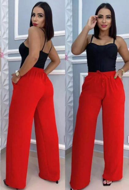 Calça Pantalona Duna Normal FF-CAL-016 *Pacote: R$ 25 *Atacado: R$ 30