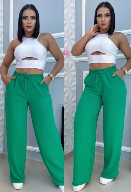 Calça Pantalona Duna Normal FF-CAL-016 *Pacote: R$ 25 *Atacado: R$ 30
