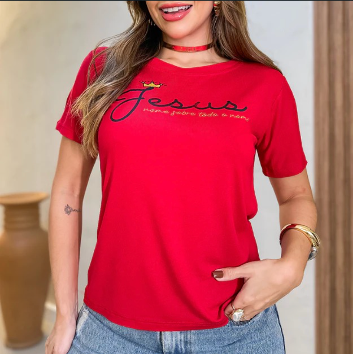 Tshirt Jesus Biscolayca FF-TSH-006 *Pacote: R$ 12 *Atacado: R$ 15