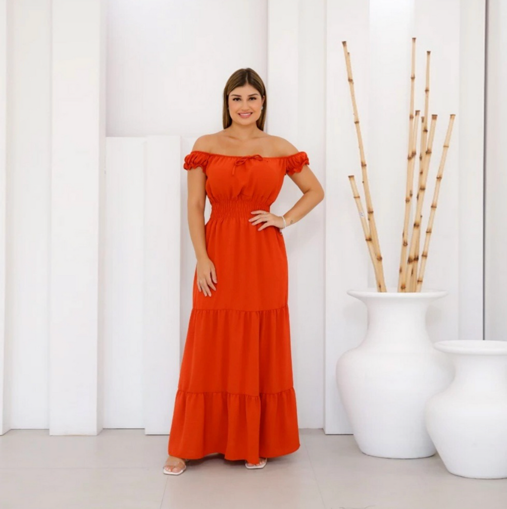 Vestido V01 Duna FF-VES-001 *Pacote: R$ 40 *Atacado: R$ 50