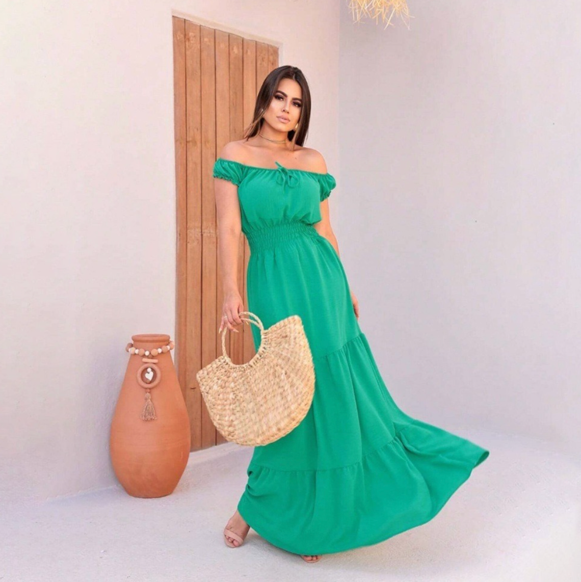 Vestido V01 Duna FF-VES-001 *Pacote: R$ 40 *Atacado: R$ 50