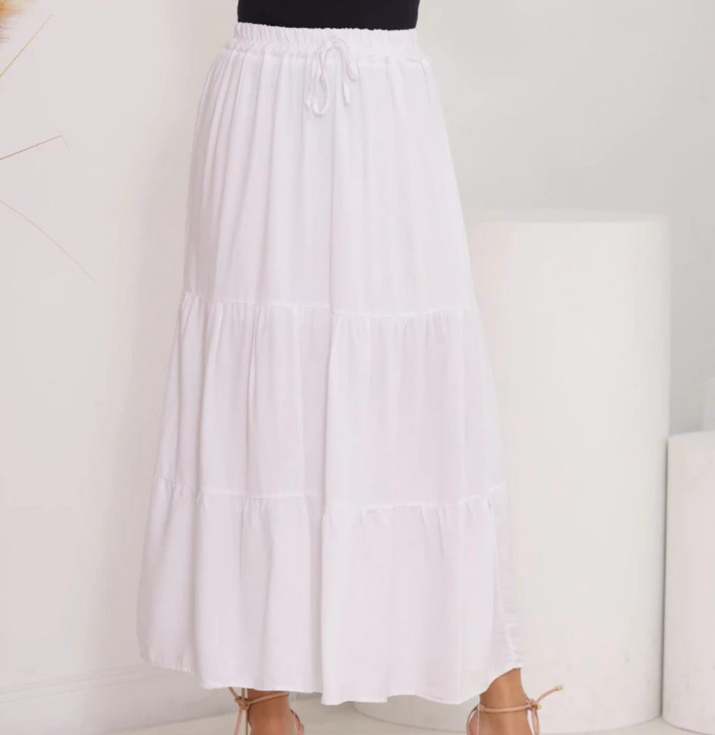 Saia Midi Três Marias Viscolinho FF-SAI-006 *Pacote: R$ 35 *Atacado: R$ 40