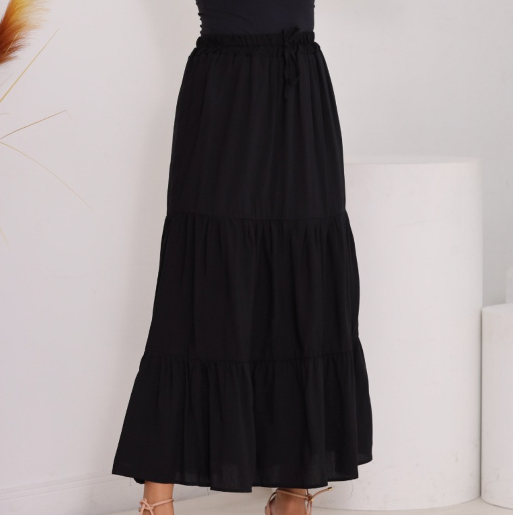 Saia Midi Três Marias Viscolinho FF-SAI-006 *Pacote: R$ 35 *Atacado: R$ 40