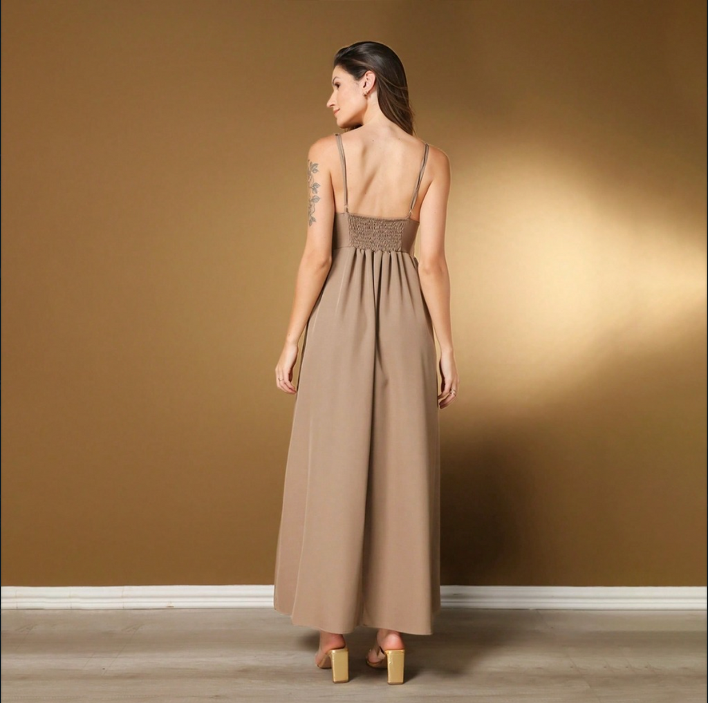 Vestido Twill FF-VES-013-CSS-476 *Pacote: R$ 90 *Atacado: R$ 90