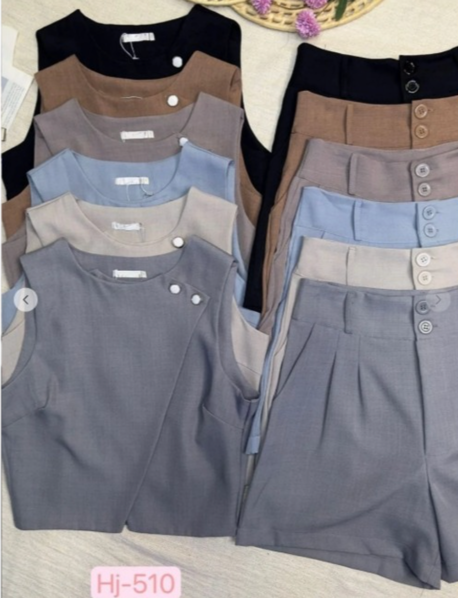 Conjunto Alfaiataria Premium FF-CON-032-XY-510 *Pacote: R$ 65 *Atacado: R$ 80