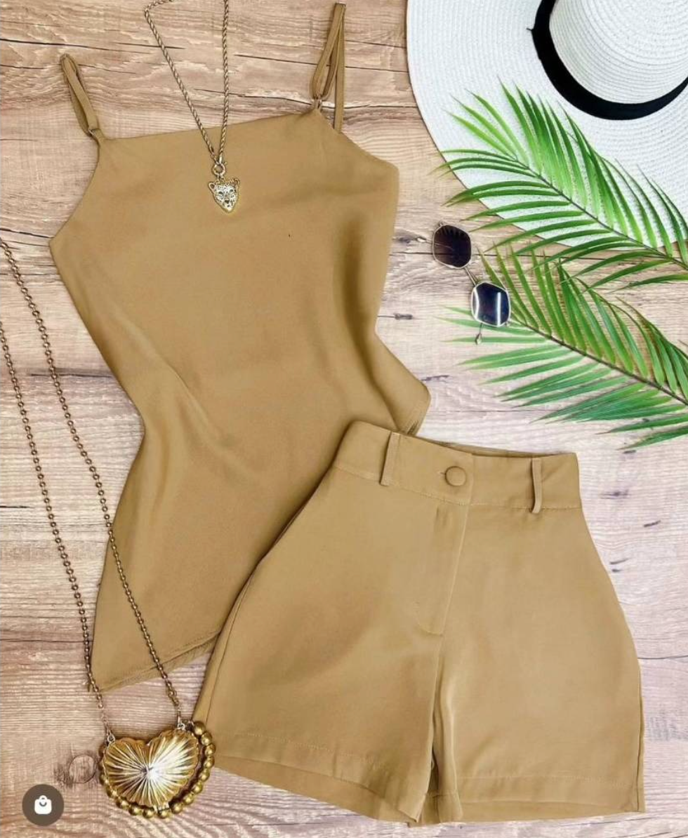 Conjunto Simetria Alfaiataria FF-CON-004-XY-449 *Pacote: R$ 60 *Atacado: R$ 70
