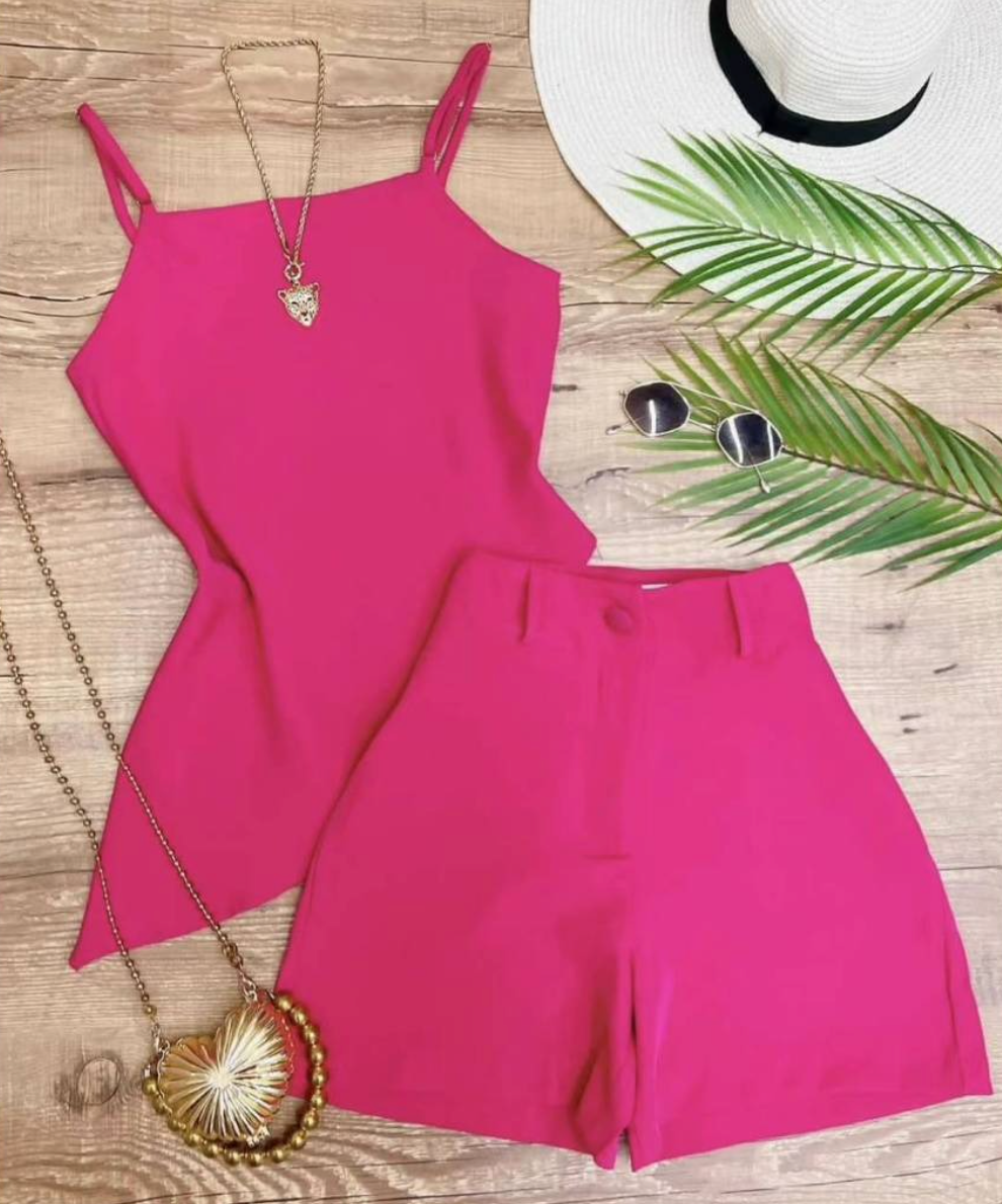 Conjunto Simetria Alfaiataria FF-CON-004-XY-449 *Pacote: R$ 60 *Atacado: R$ 70