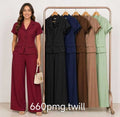 Conjunto Twill Manga Curta Inverno XY-660 *Pacote: R$ 95 *Atacado: R$ 110