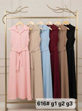 Vestido Midi Golinha XY-616 *Pacote: R$ 75 *Atacado: R$ 85