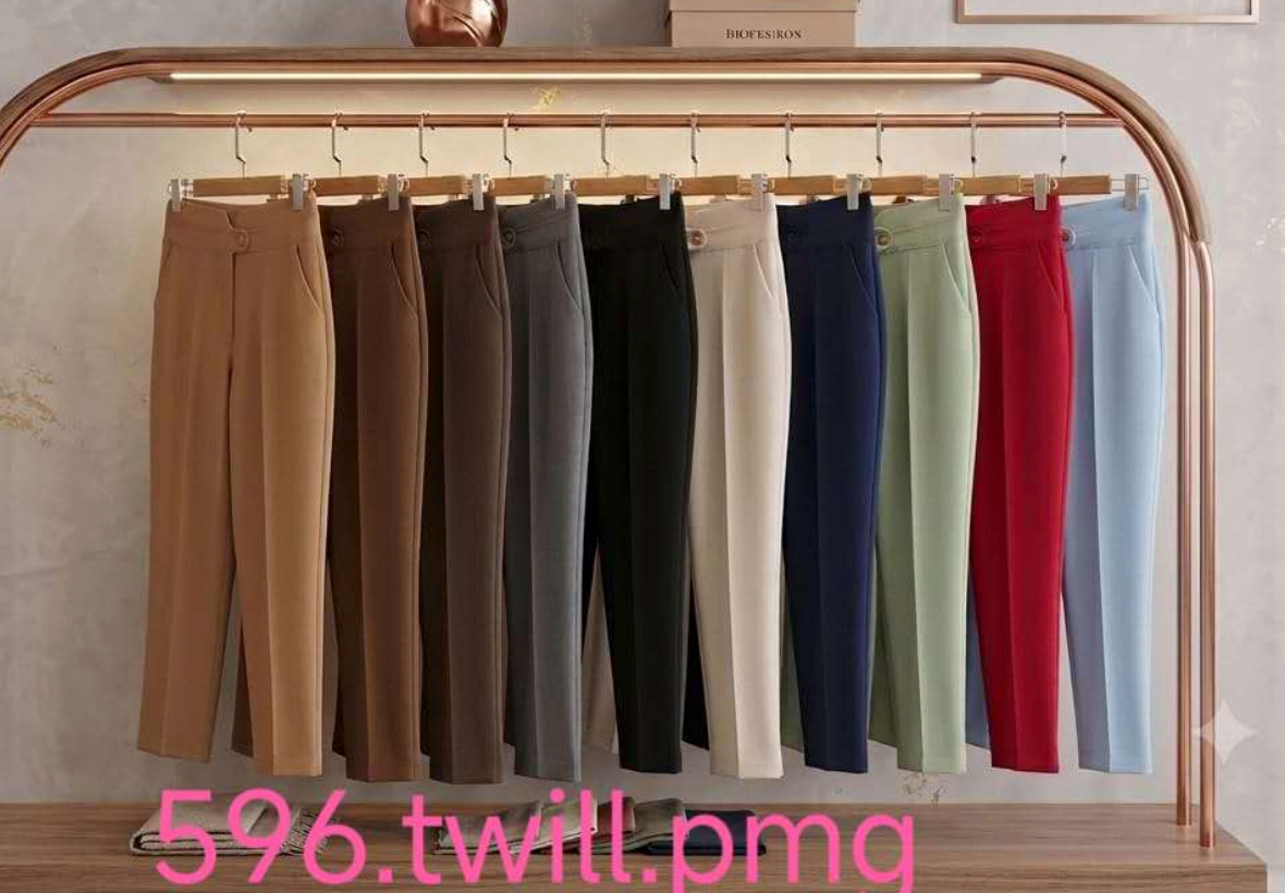 Calça Alfaiataria Reta XY-596 *Atacado: R$ 63