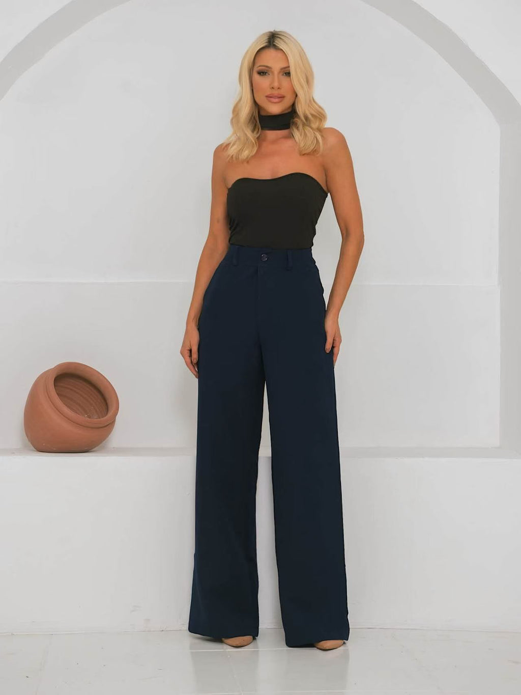 Calça Pantalona Alfaiataria Premium FF-CAL-019-090 *Pacote: 45 R$ *Atacado: R$ 55