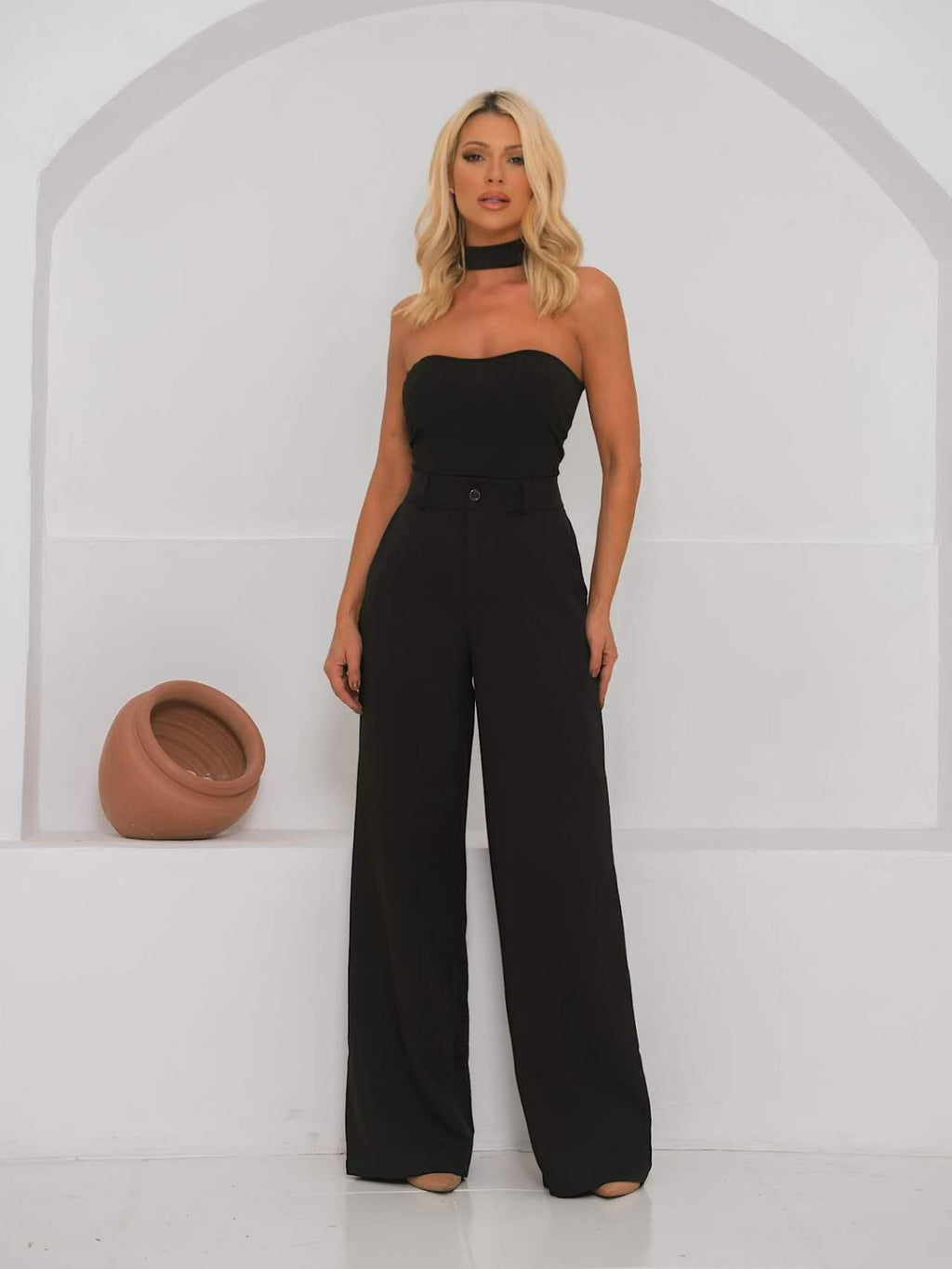 Calça Pantalona Alfaiataria Premium FF-CAL-019-090 *Pacote: 45 R$ *Atacado: R$ 55