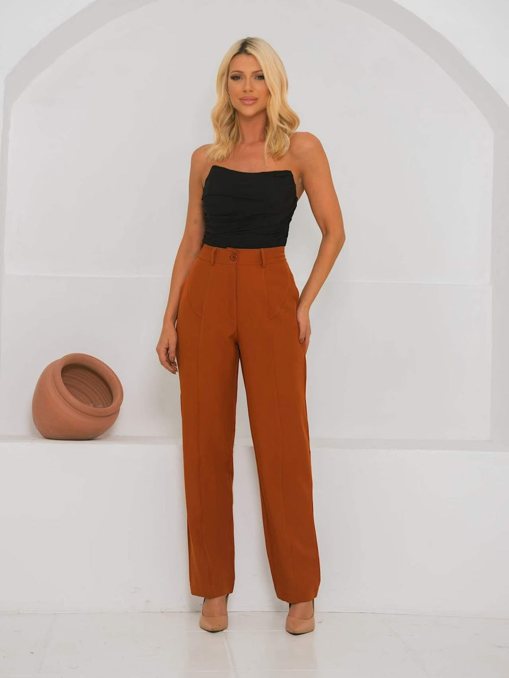 Calça Linho Luis Twill FF-CAL-017-LXC-570 *Pacote: R$ 55 *Atacado: R$ 65