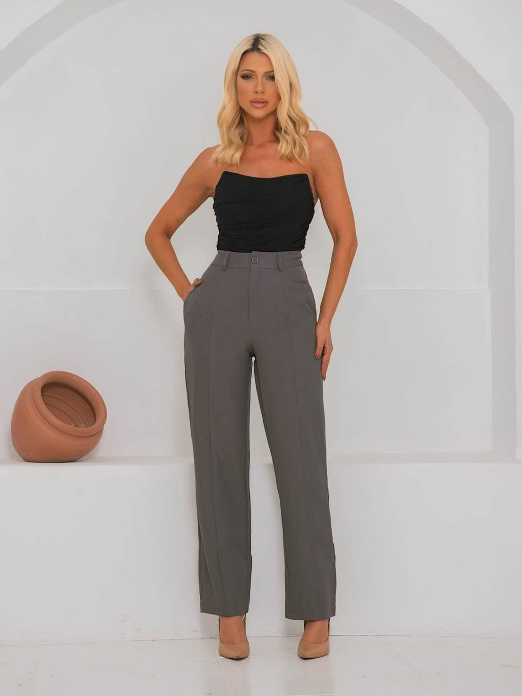 Calça Linho Luis Twill FF-CAL-017-LXC-570 *Pacote: R$ 55 *Atacado: R$ 65