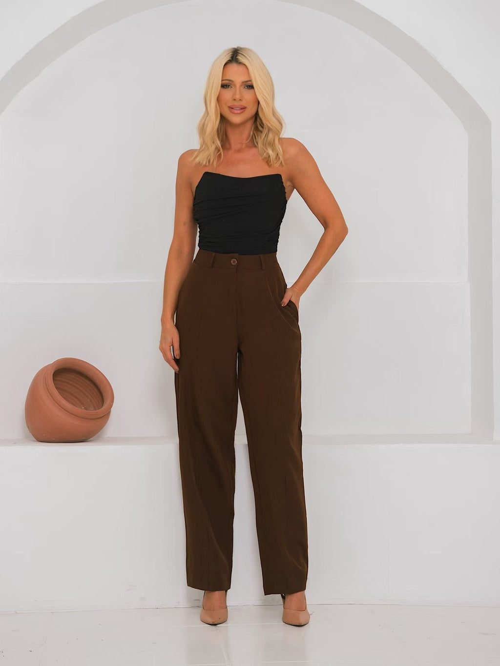 Calça Linho Luis Twill FF-CAL-017-LXC-570 *Pacote: R$ 55 *Atacado: R$ 65