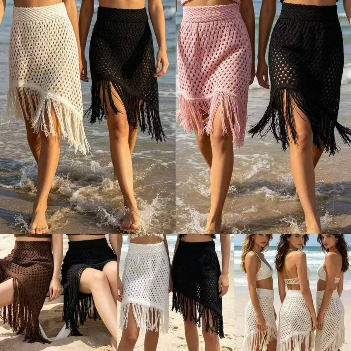 Saia Saída De Praia Tamanho Único Veste 36‑44 *Pacote: R$ 20 *Atacado: R$25