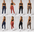 Calça Legging Poliamida Canelada Academia MJX-027 P/M G/GG *Pacote: R$ 38 *Atacado: R$ 50