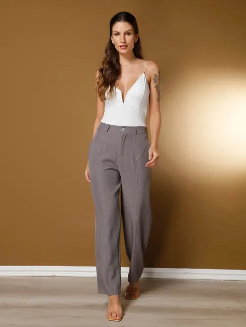 Calça Reta Alfaiataria XY-570 *Atacado: R$ 63