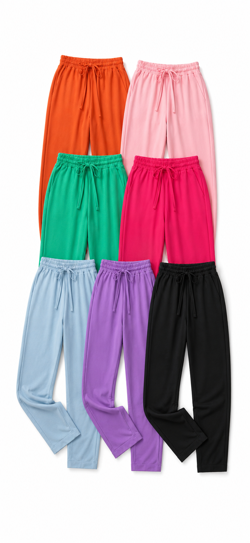 Calça Moletinho Corolido M G GG *Pacote: R$ 25  *Atacado: R$ 25