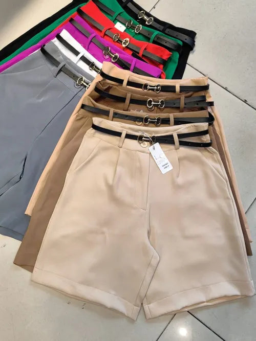 Bermuda Alfaiataria Plus Size FF-SHO-020-XY-438-1 *Pacote: 40 R$ *Atacado: R$ 50