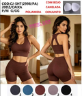 Conjunto Poliamida P/M G/GG #2998 Com Bojo Removível Academia *Pacote: R$ 50 *Atacado: R$60