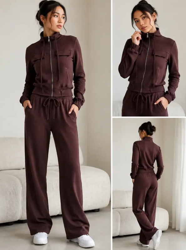 Conjunto Moletinho P M G GG Inverno *Pacote: R$ 95 *Atacado: R$ 110