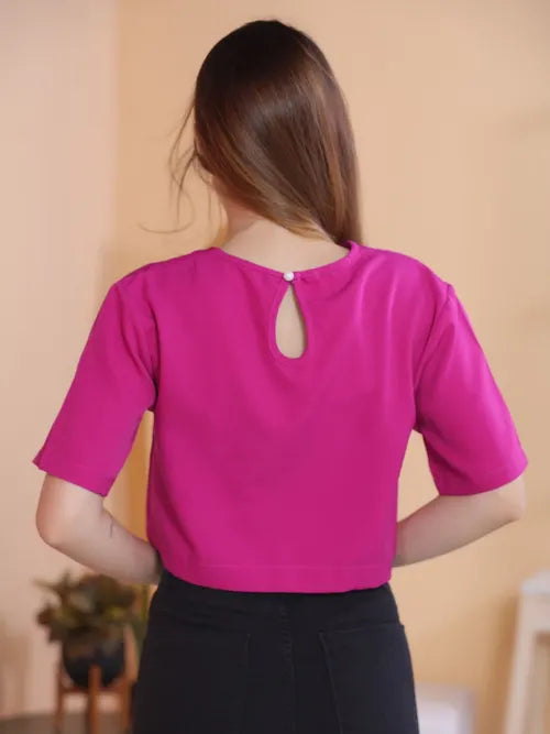 Cropped Alfaiataria XY-CROP-387 *Atacado: R$ 18