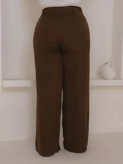 Calça Pantalona Plus Size XY-579 *Atacado: R$ 58