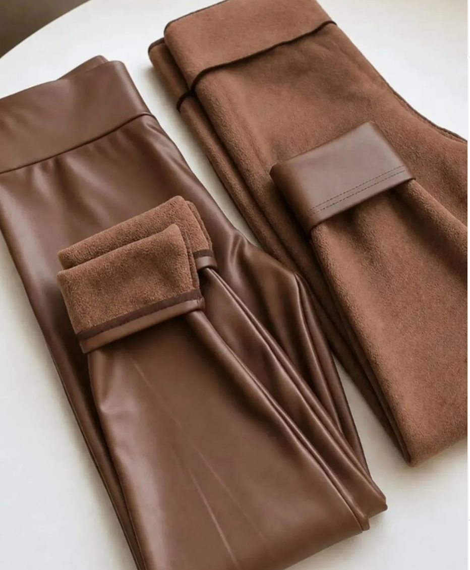 Calça PU Super Grosso Peluciada XL XXL XXXL Inverno Plusize *Pacote: R$ 55 *Atacado: R$ 65