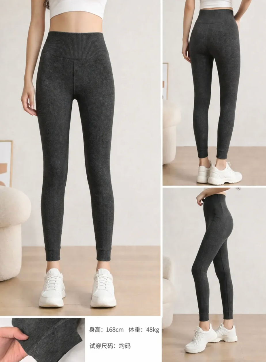 Meia Calça Super Grosso Flaneada Academia P/M G/GG *Pacote: 30 R$